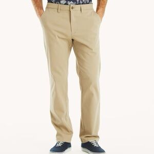 Nautica Men’s Khaki The Deck Pant